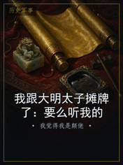 我跟大明太子摊牌了：要么听我的